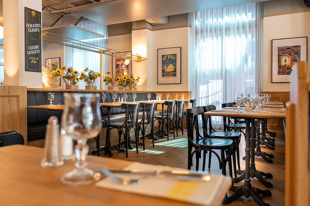 Brasserie Belleville in Lausanne