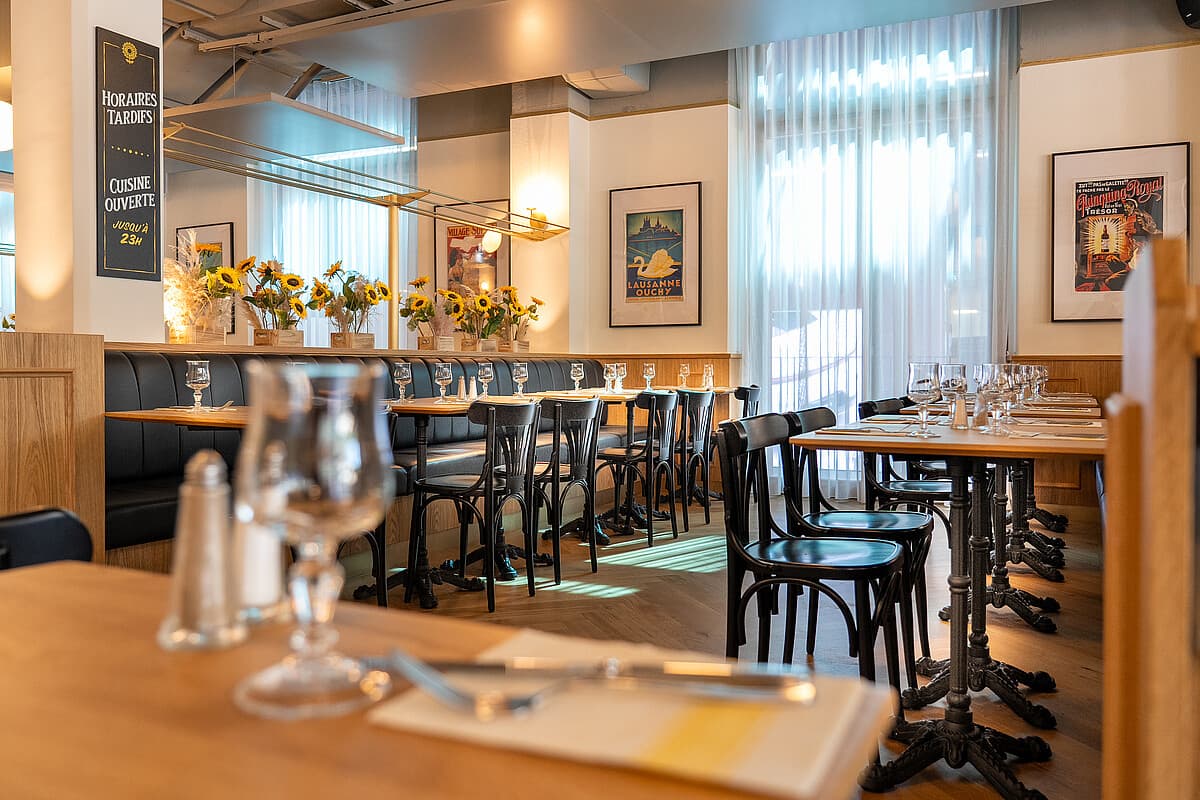 Brasserie Belleville in Lausanne